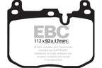 Kies-Motorsports EBC EBC 14+ BMW M3 3.0 Twin Turbo (F80) Redstuff Front Brake Pads