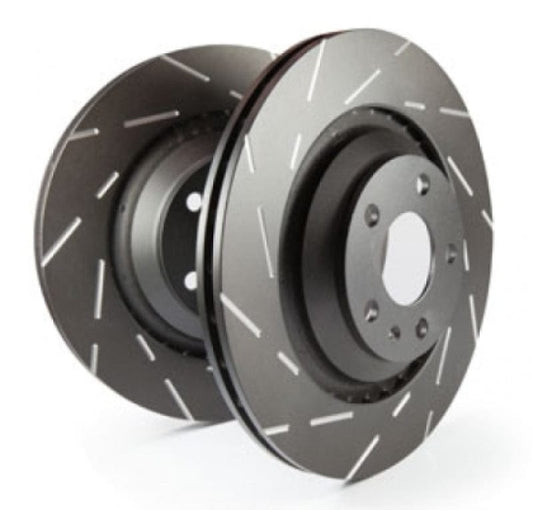 Kies-Motorsports EBC EBC 14+ Porsche Macan Front USR Slotted Rotors