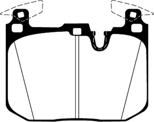 Kies-Motorsports EBC EBC 16-18 BMW M2 3.0L Turbo Orangestuff Front Brake Pads