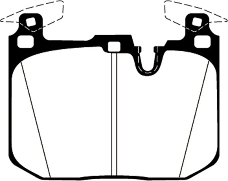Kies-Motorsports EBC EBC 16-18 BMW M2 3.0L Turbo Redstuff Front Brake Pads Main image