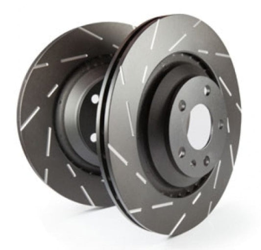 Kies-Motorsports EBC EBC 1986 Porsche 944 2.5T USR Slotted Front Rotors