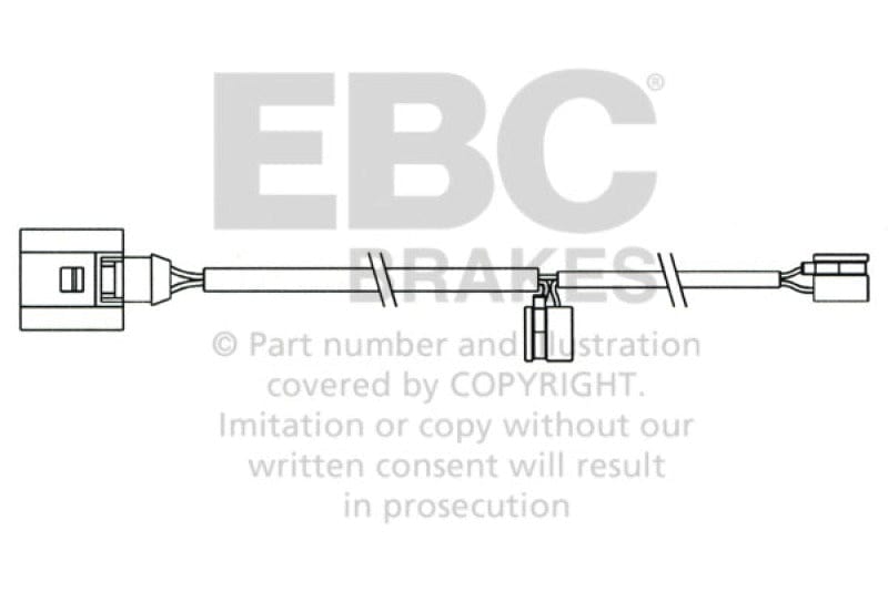 Kies-Motorsports EBC EBC 2008 Porsche Cayenne (1st Gen) 4.8L Turbo Rear Wear Leads Main image
