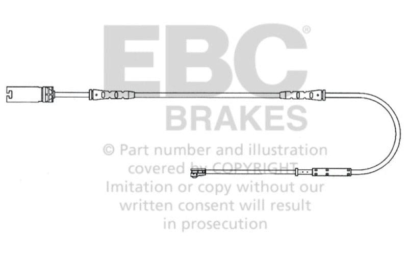 EBC 2010-2013 BMW 128 3.0L Front Wear Leads Secondary image
