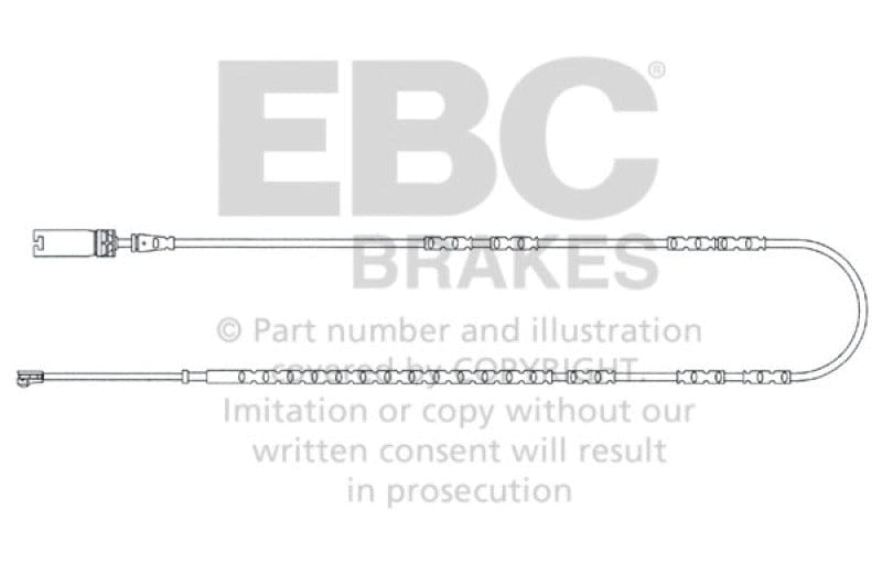 EBC 2010-2013 BMW 128 3.0L Rear Wear Leads Secondary image