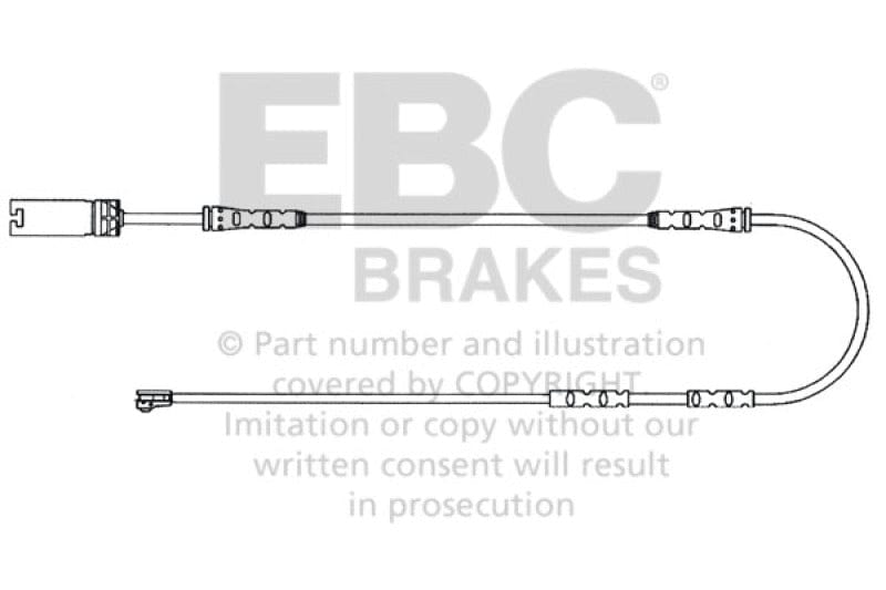 EBC 2011-2012 BMW 135 3.0L Turbo Front Wear Leads Secondary image