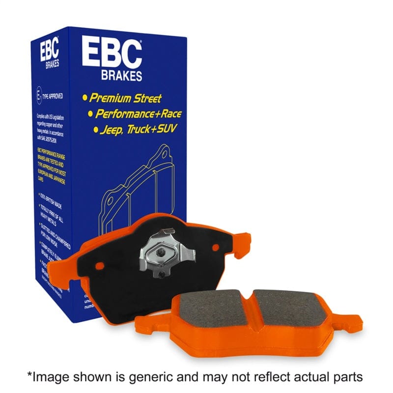 Kies-Motorsports EBC EBC 2018+ Porsche Cayenne (3rd Gen) 3.0L Turbo Extra Duty Front Brake Pads