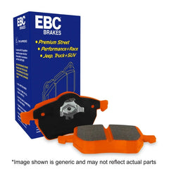Kies-Motorsports EBC EBC 2018+ Porsche Cayenne (3rd Gen) 4.0TT Extra Duty Rear Brake Pads