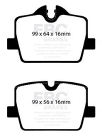 Kies-Motorsports EBC EBC 2019+ BMW Z4 G29 2.0T Bluestuff Rear Brake Pads