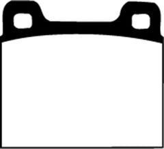 Kies-Motorsports EBC EBC 73-77 Porsche 911 2.7L Redstuff Front/Rear Brake Pads