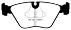 Kies-Motorsports EBC EBC 92-95 BMW M3 3.0 (E36) Bluestuff Front Brake Pads