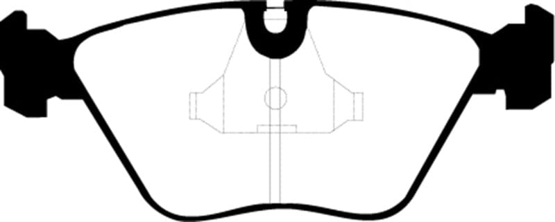 EBC 92-95 BMW M3 3.0 (E36) Redstuff Front Brake Pads Secondary image