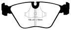 Kies-Motorsports EBC EBC 92-95 BMW M3 3.0 (E36) Yellowstuff Front Brake Pads
