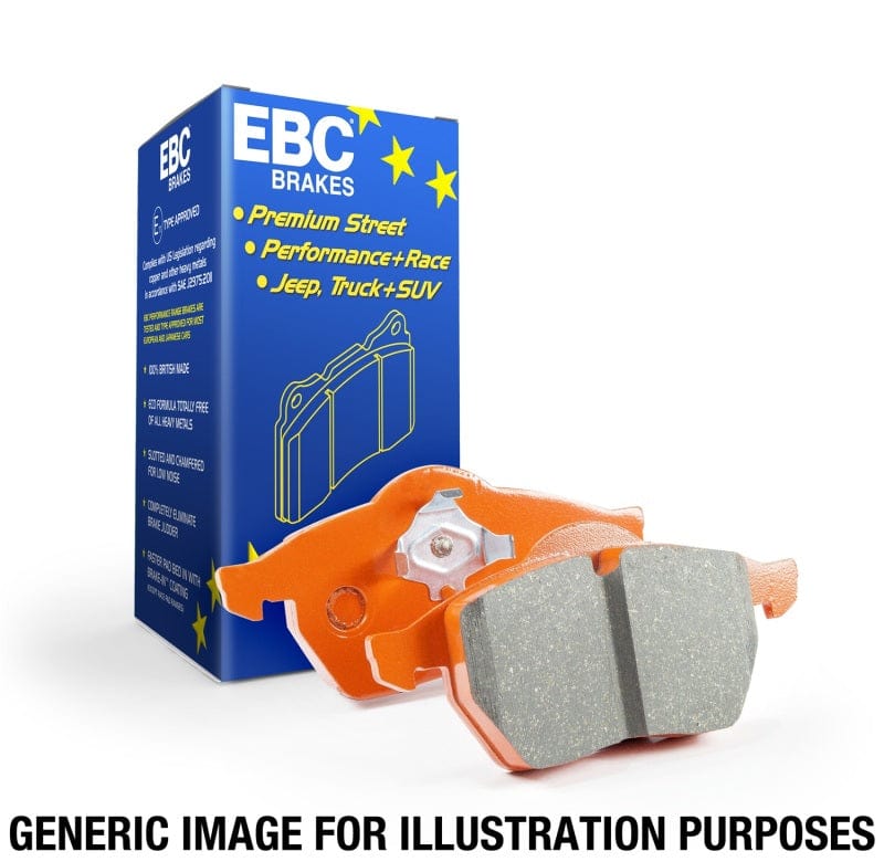 Kies-Motorsports EBC EBC 94-99 BMW M5 3.8 (E34) Orangestuff Front Brake Pads