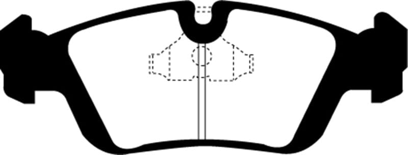 Kies-Motorsports EBC EBC 96-98 BMW Z3 1.9 Redstuff Front Brake Pads