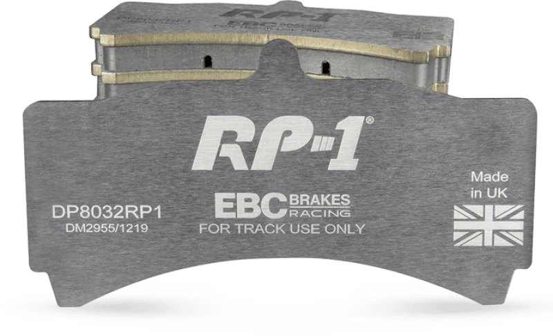 Kies-Motorsports EBC EBC 97-09 Porsche Boxster (986/987 w/Cast Iron Discs) RP-1 Race Front Brake Pads Main image