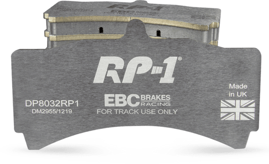 Kies-Motorsports EBC EBC 97-09 Porsche Boxster (986/987 w/Cast Iron Discs) RP-1 Race Front Brake Pads
