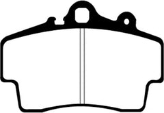 Kies-Motorsports EBC EBC 97-99 Porsche Boxster (Cast Iron Rotors only) 2.5 Redstuff Front Brake Pads