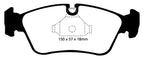 Kies-Motorsports EBC EBC 99-02 BMW Z3 2.5 Yellowstuff Front Brake Pads