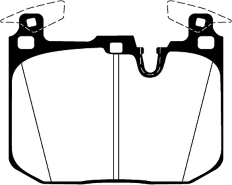 Kies-Motorsports EBC EBC BMW M2 / M3 / M4 Yellowstuff Front Brake Pads