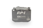 Kies-Motorsports EBC EBC Racing 02-05 Porsche 911 (996) (Cast Iron Disc Only) RP-1 Race Front Brake Pads