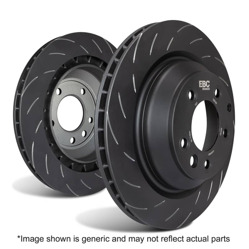 Kies-Motorsports EBC EBC Racing 03-09 Nissan 350Z 3.5L Rear SG Racing 1 Piece Rotors