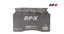 Kies-Motorsports EBC EBC Racing 03-10 Saab 9-3 Aero 2.8T Front RP- X Race Brake Pads