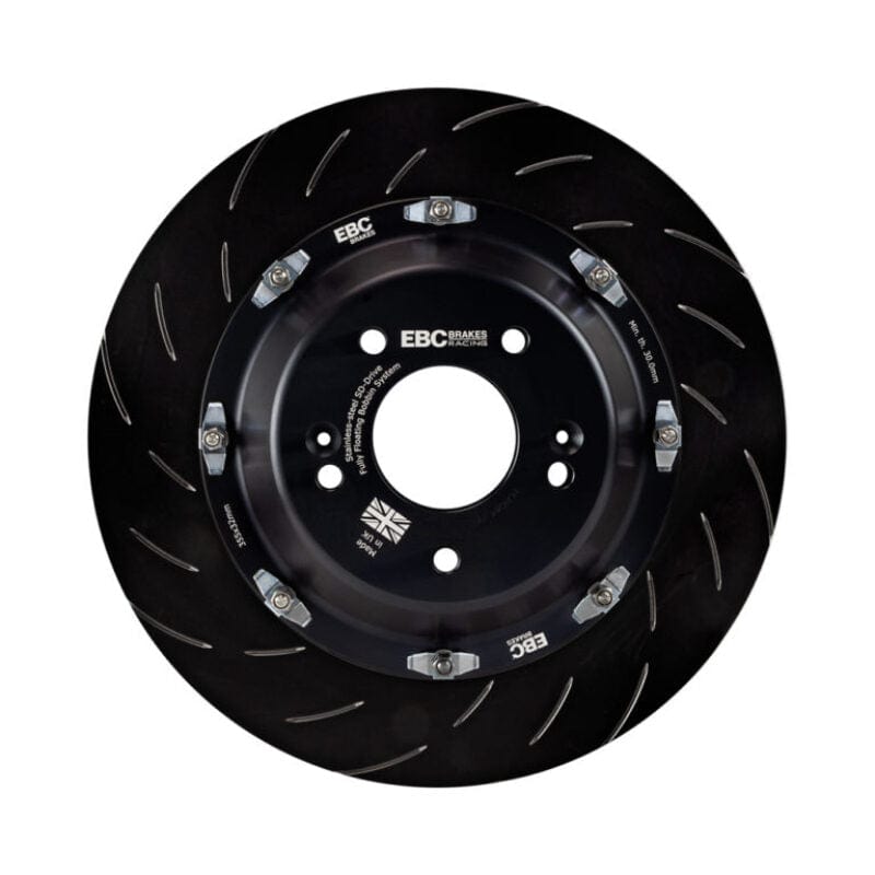 Kies-Motorsports EBC EBC Racing 05-10 Lamborghini Murcielago 6.2L/6.5L 2 Piece SG Racing Rear Rotors Main image