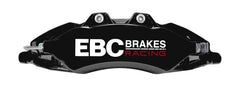 Kies-Motorsports EBC EBC Racing 07-13 BMW M3 (E90/E92/E82) Black Apollo-6 Calipers 380mm Rotors Front Big Brake Kit