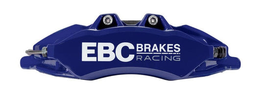 Kies-Motorsports EBC EBC Racing 07-13 BMW M3 (E90/E92/E82) Blue Apollo-6 Calipers 380mm Rotors Front Big Brake Kit