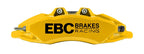 Kies-Motorsports EBC EBC Racing 07-13 BMW M3 (E90/E92/E82) Yellow Apollo-6 Calipers 380mm Rotors Front Big Brake Kit