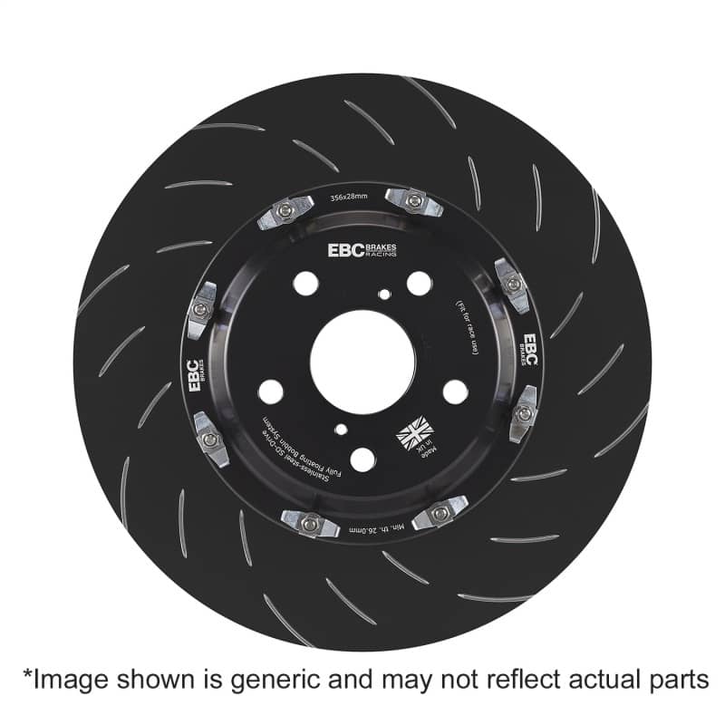 Kies-Motorsports EBC EBC Racing 07-18 Audi A6 2.0T Front 380mm 2 Pc Rotor Replacement (Pair)