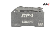 Kies-Motorsports EBC EBC Racing 10-12 Porsche 911 (991) Carrera S 3.8L (Cast Iron Rotors Only) RP-1 Race Front Brake Pads