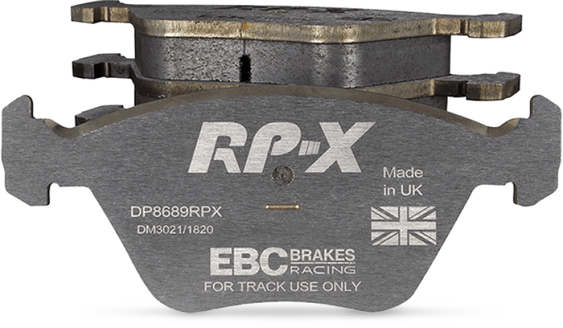 Kies-Motorsports EBC EBC Racing 12-15 Porsche 911 (991) Carrera S 3.8L (Cast Iron Rotor Only) RP-X Front Brake Pads Main image