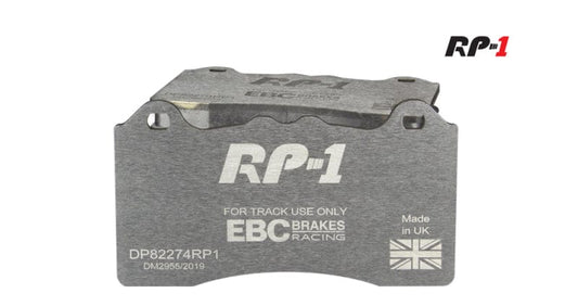 Kies-Motorsports EBC EBC Racing 12-15 Porsche 911 (991) Carrera S 3.8L (Cast Iron Rotors Only) RP-1 Race Rear Brake Pads