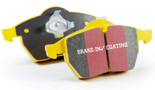 Kies-Motorsports EBC EBC Racing 12-19 BMW 3-Series (F30/F31/F34) Apollo-4 Caliper Yellowstuff Racing Brake Pad