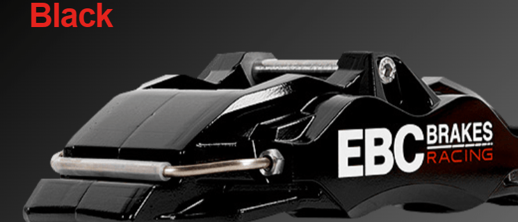 Kies-Motorsports EBC EBC Racing 13-16 BMW M235i (F22)/F23) Black Apollo-6 Front Left Brake Caliper Main image
