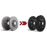 Kies-Motorsports EBC EBC Racing 14-19 BMW M3 (F80/F82 w/Carbon Ceramic Rotors) 400mm 2 Piece Iron Conversion Front Rotors