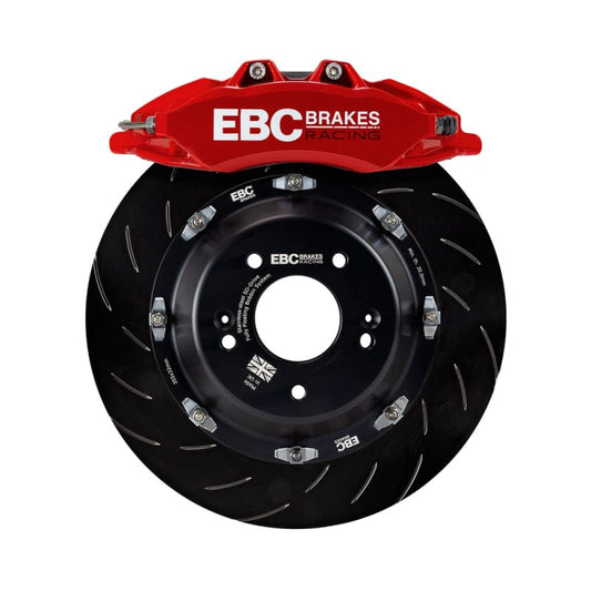 Kies-Motorsports EBC EBC Racing 2019+ Toyota GR Supra Red Apollo-6 Calipers 380mm Rotors Front Big Brake Kit