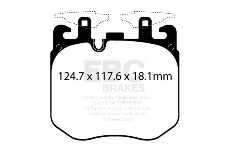 Kies-Motorsports EBC EBC S12 Brake Pad and Rotor Kit