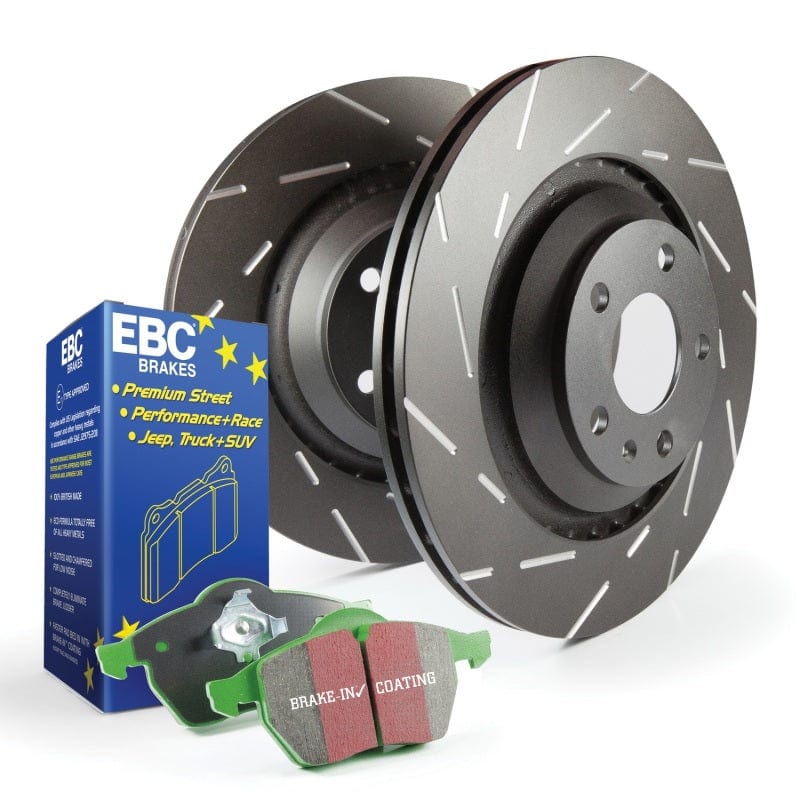 Kies-Motorsports EBC EBC S2 Kits Greenstuff Pads and USR Rotors