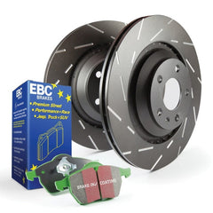 Kies-Motorsports EBC EBC S2 Kits Greenstuff Pads and USR Rotors