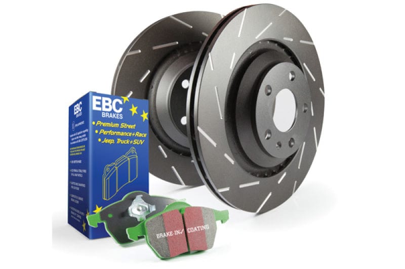 Kies-Motorsports EBC EBC S2 Kits Greenstuff Pads and USR Rotors