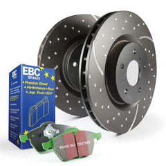 Kies-Motorsports EBC EBC S3 Kits Greenstuff Pads and GD Rotors