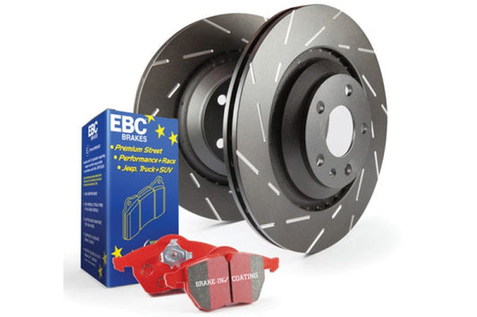 Kies-Motorsports EBC EBC S4 Kits Redstuff Pads and USR Rotors
