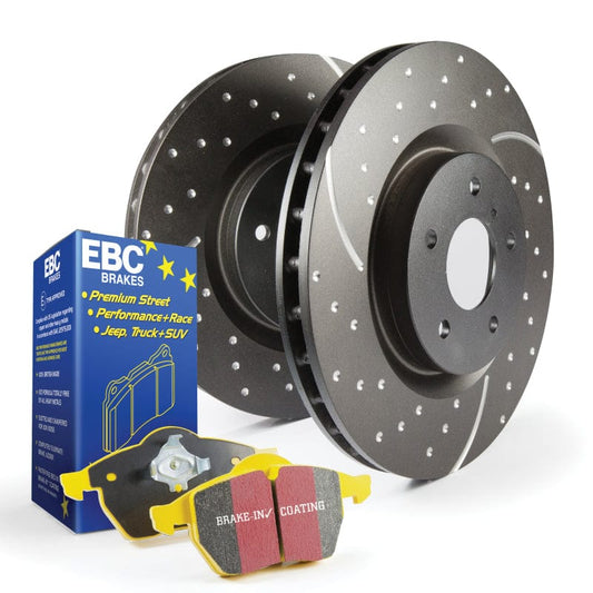 Kies-Motorsports EBC EBC S5 Kits Yellowstuff Pads and GD Rotors
