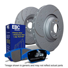 Kies-Motorsports EBC EBC S6 Brake Pad and Rotor Kit