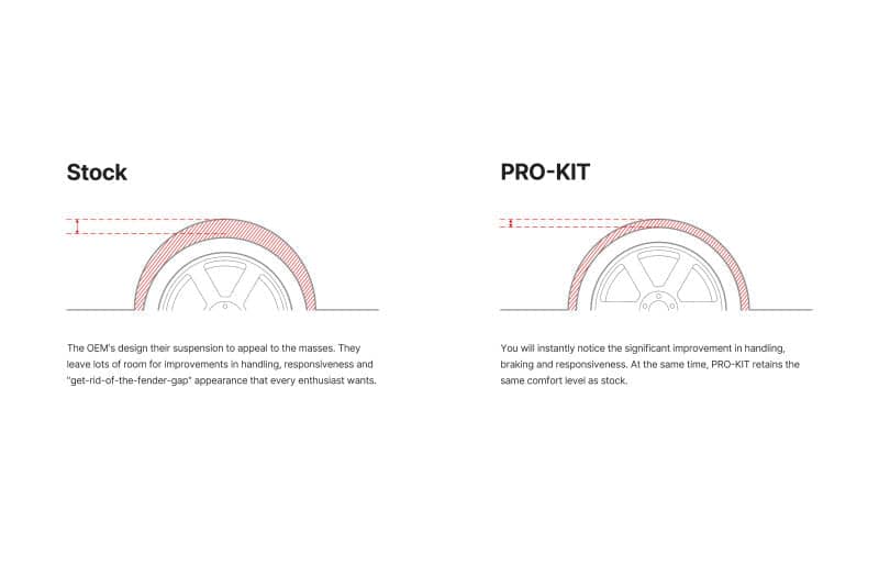 Kies-Motorsports Eibach Eibach 19-25 BMW X5 X50i xDrive SUV 4.4L V8 AWD G05 Pro-Kit