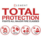 Kies-Motorsports Element Element E100 Fire Extinguisher