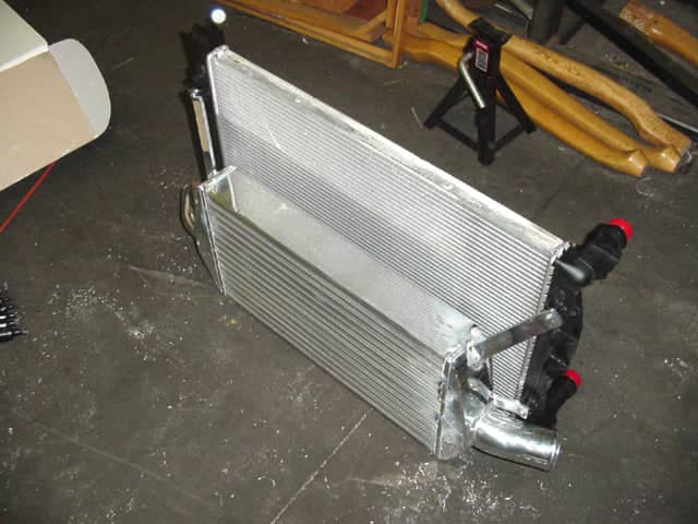 Kies-Motorsports Evolution Racewerks A4 (B7) Competition Series Front Mount Intercooler (FMIC) Kit