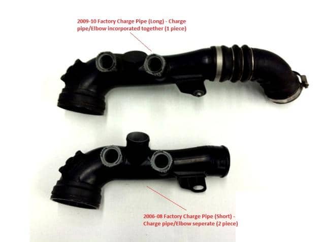 Kies-Motorsports Evolution Racewerks Charge Pipe Kit for 2009-10 (Long Version) 135i/335i/1M N54 Engine